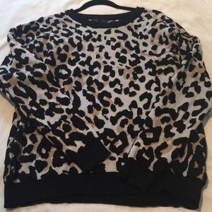 Cheetah Print Sweater